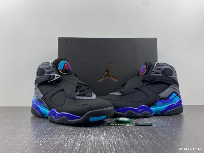 1st Kicks Retro Aqua 305381-025 (2015) 8 Jordan 0730